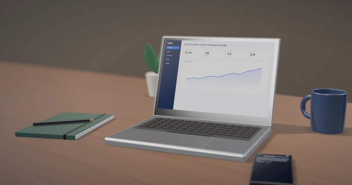 SEO competitor analysis: find gaps in Google and AI answers